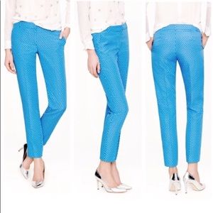 NWT J. Crew blue cafe capri